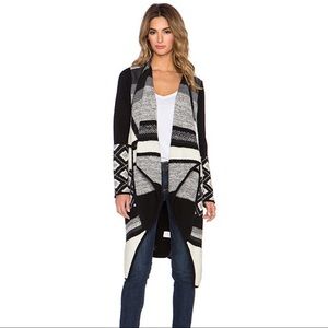 Vince Graphic Cardigan Size L